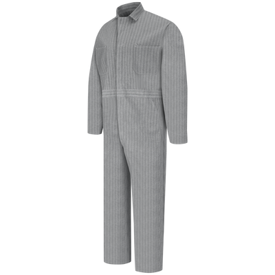 Snap-Front Cotton Herringbone Coverall