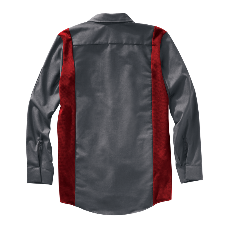 Men's Long Sleeve Performance Plus Shop Shirt with OilBlok Technology image number 6