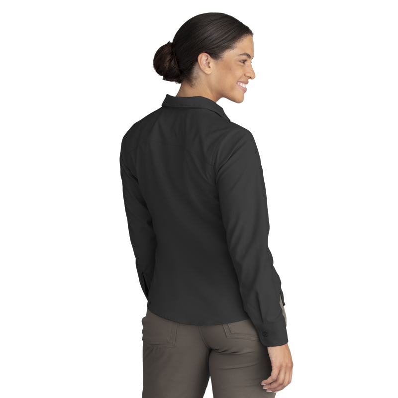 Women's Cooling Long Sleeve Work Shirt image number 6