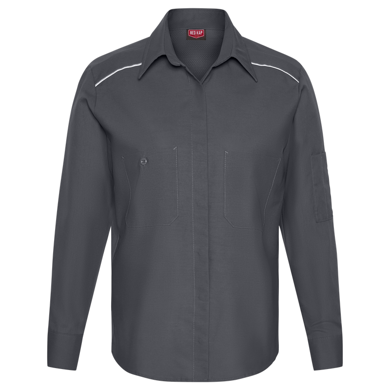 Women's Long Sleeve Pro Airflow Work Shirt image number 1