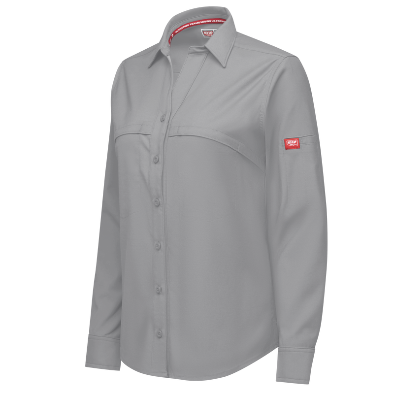 Women's Cooling Long Sleeve Work Shirt image number 12