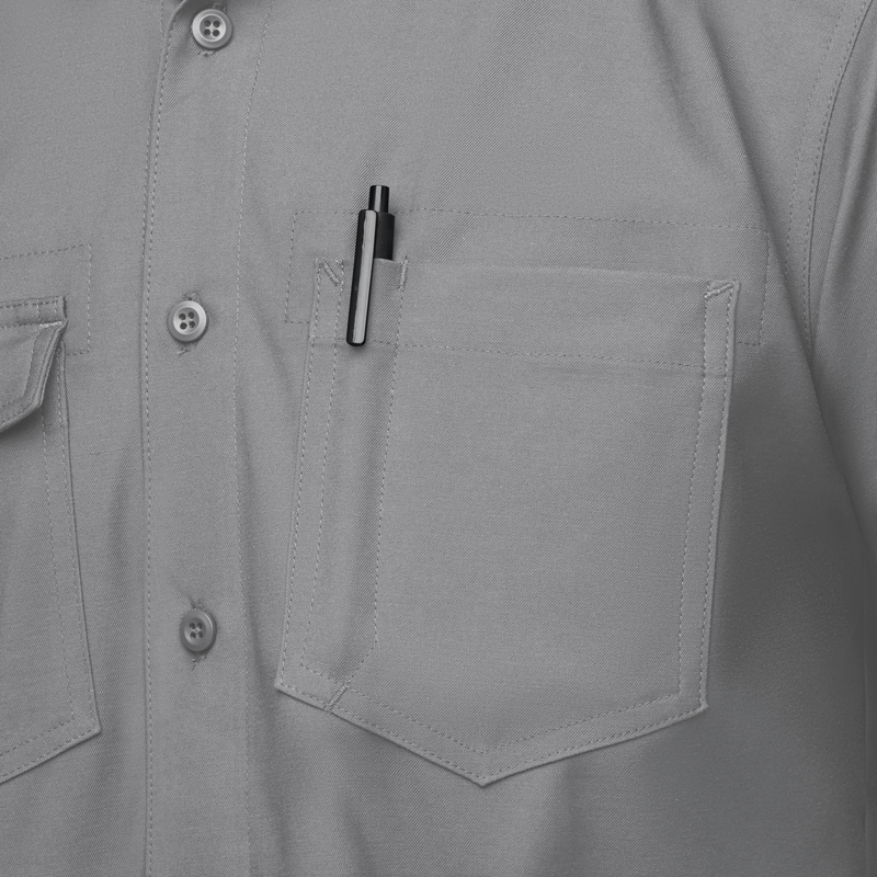 Men's Cooling Short Sleeve Work Shirt image number 12