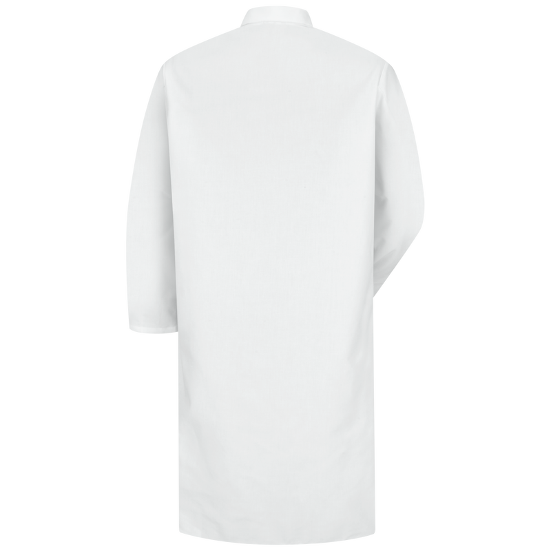 Gripper-Front Spun Polyester Butcher Coat with Interior Pocket image number 2