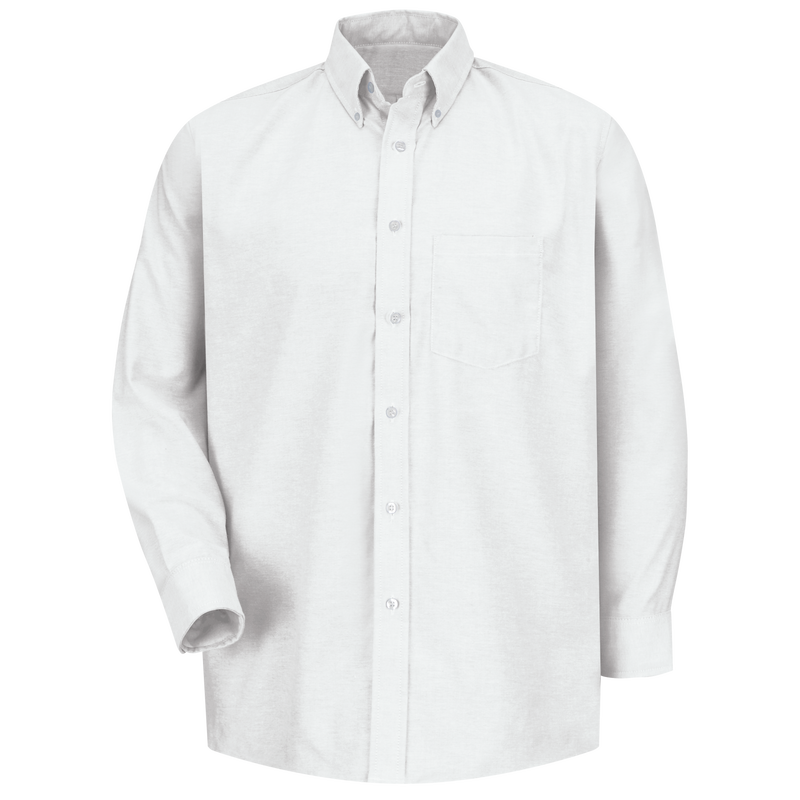 Men's Long Sleeve Executive Oxford Dress Shirt image number 1