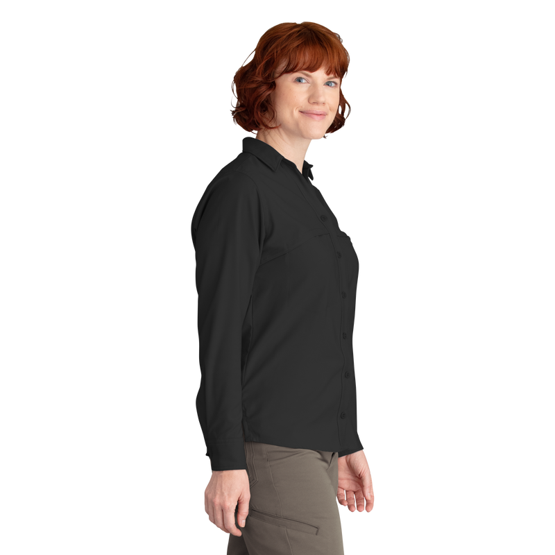 Women's Cooling Long Sleeve Work Shirt image number 4