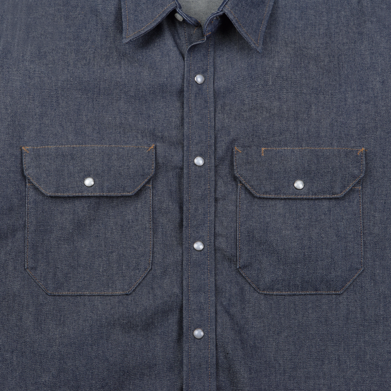 Men's Long Sleeve Deluxe&nbsp;Denim Shirt image number 4