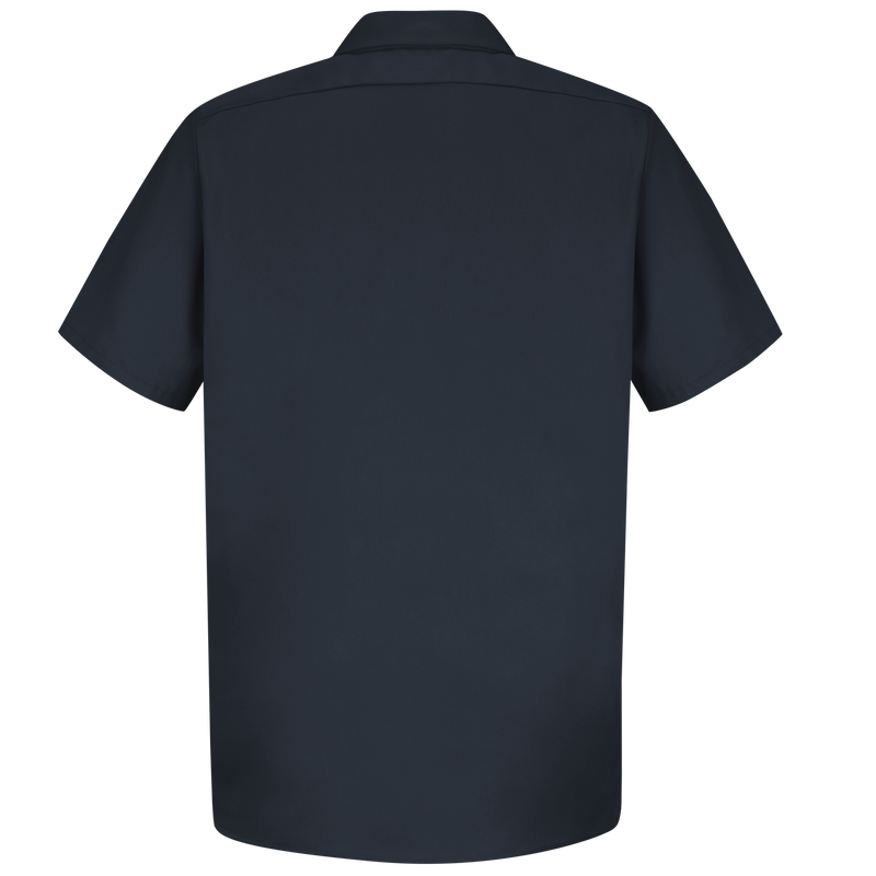 Men's Short Sleeve Wrinkle-Resistant Cotton Work&nbsp;Shirt image number 2