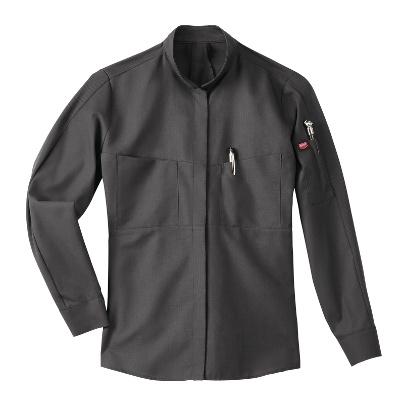 Women's Long Sleeve Performance Pro+ Work Shirt with OilBlok + MIMIX&reg; image number 8