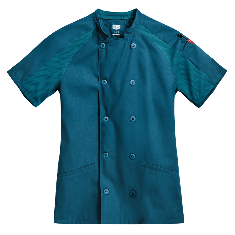 Women's Airflow Raglan Chef Coat with OilBlok image number 7