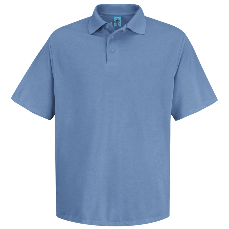 Men's Short Sleeve Spun Polyester Pocketless Polo image number 1