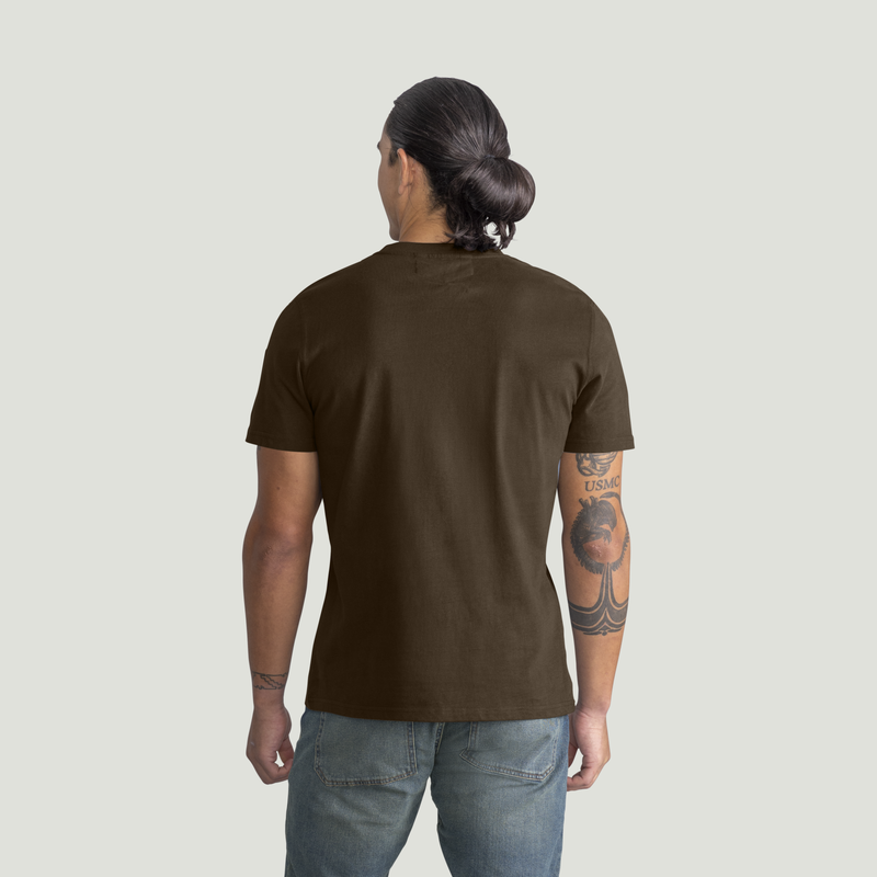 Men's Heavyweight Cotton Short Sleeve Pocket T-Shirt image number 2