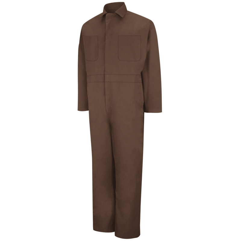 Twill Action Back Coverall with Chest Pockets image number 1