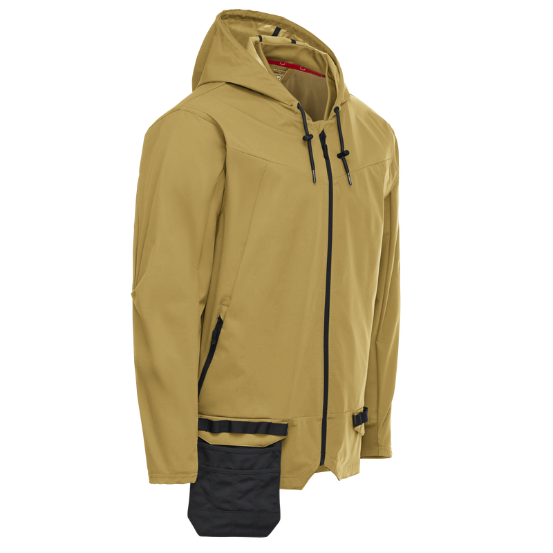 Men&rsquo;s Performance Hooded Windbreaker Jacket with ToolShift Pocket image number 7