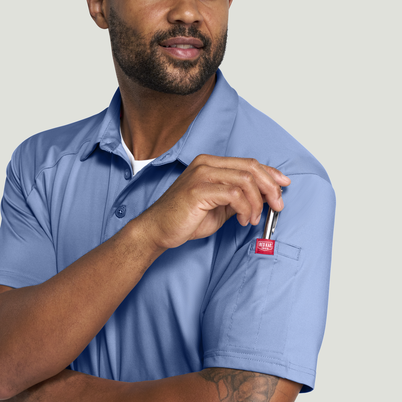 Men's Cooling Stretch Jersey Polo image number 9