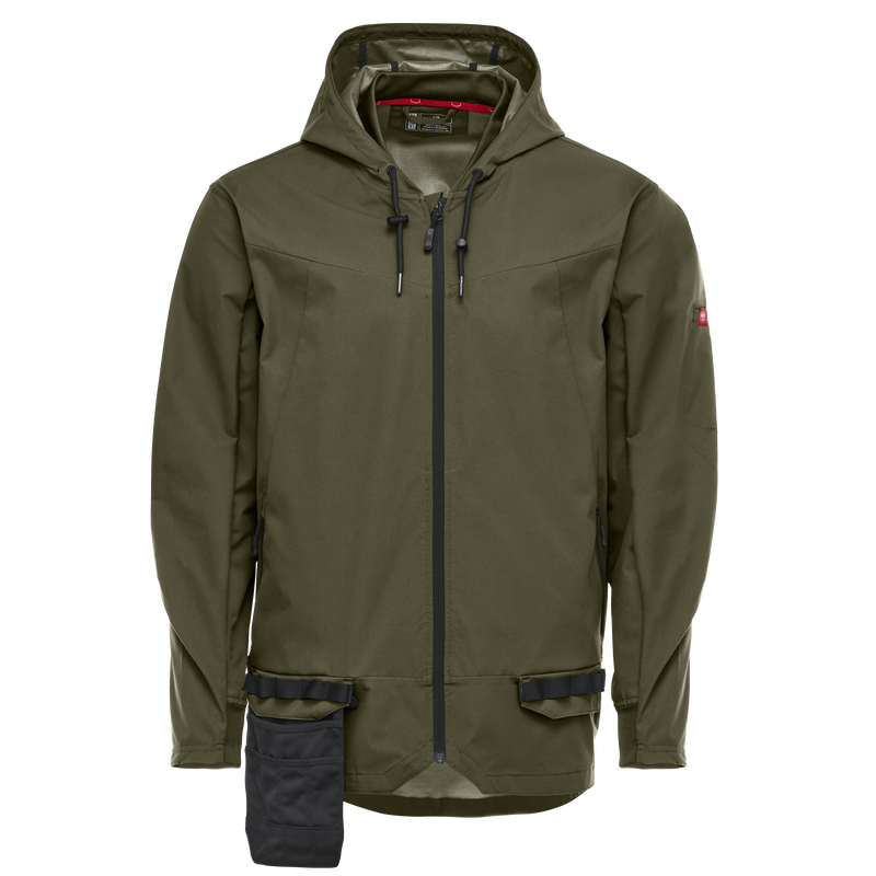Men&rsquo;s Performance Hooded Windbreaker Jacket with ToolShift Pocket image number 5