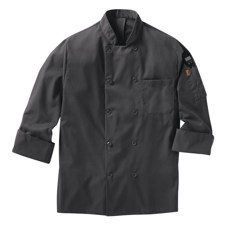 Men's Chef Coat with OilBlok + MIMIX&reg; image number 8