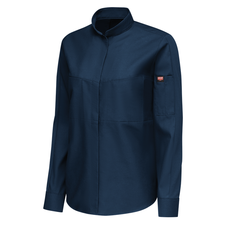 Women's Long Sleeve Performance Pro+ Work Shirt with OilBlok + MIMIX&reg; image number 4