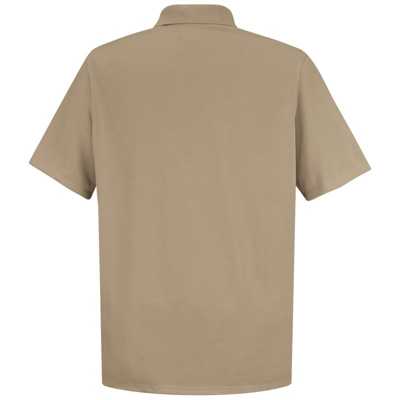 Men's Short Sleeve Spun Polyester Pocketless Polo image number 2