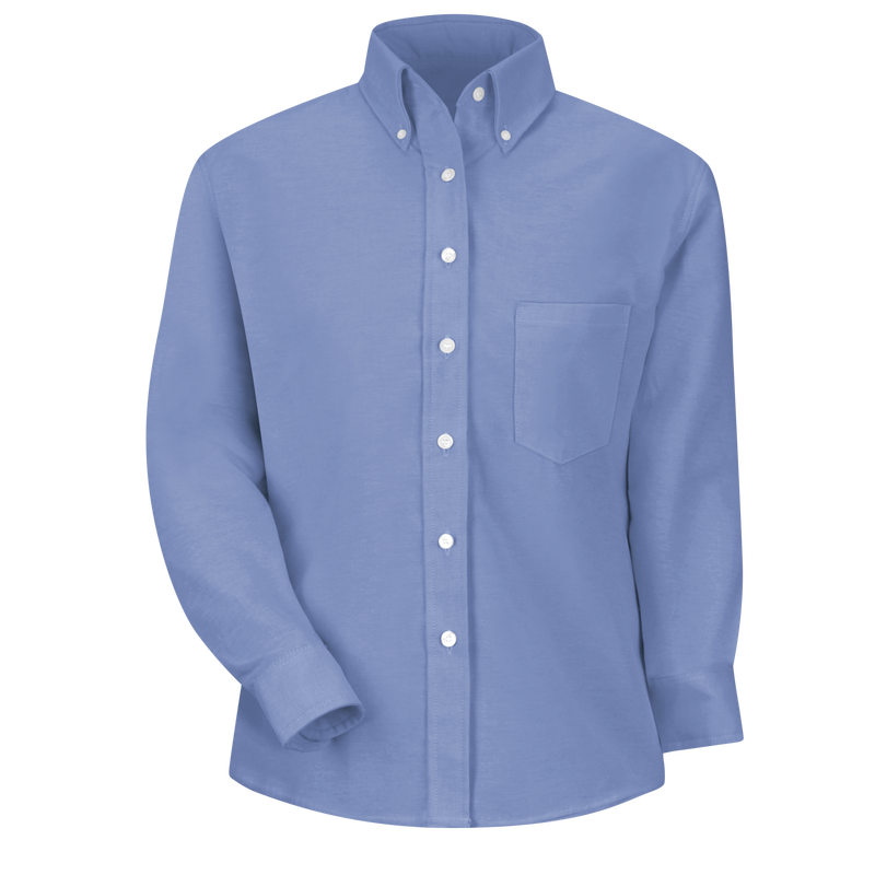 Women's Long Sleeve Executive Oxford Dress Shirt image number 1