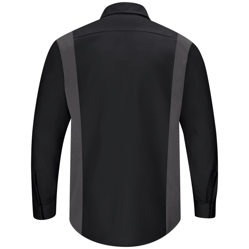 Men's Long Sleeve Performance Plus Shop Shirt with OilBlok Technology image number 2