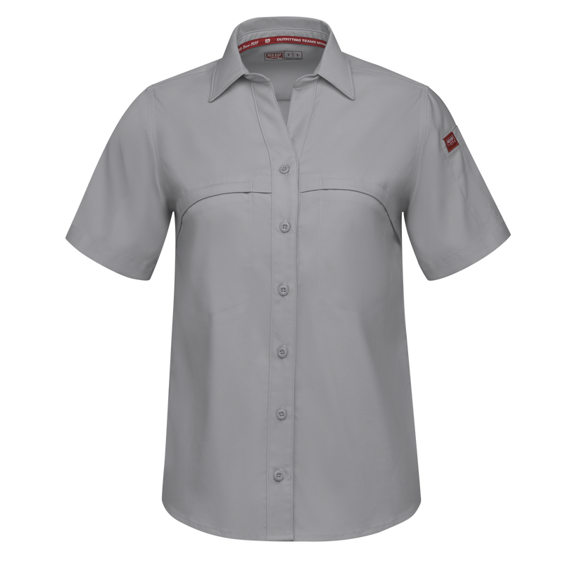 Women's Cooling Short Sleeve Work Shirt image number 8