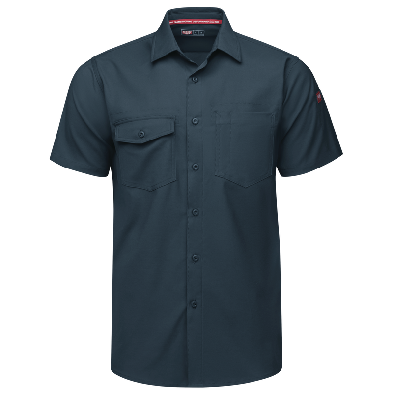Men's Cooling Short Sleeve Work Shirt image number 9