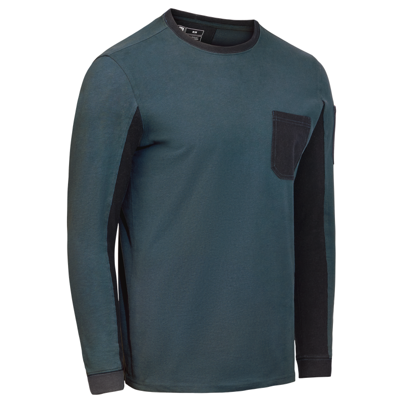 Men's Heavyweight Long Sleeve Cotton Pocket T-Shirt image number 11