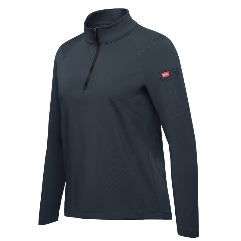 Women's Performance Quarter Zip Cadet Collar Pullover image number 4