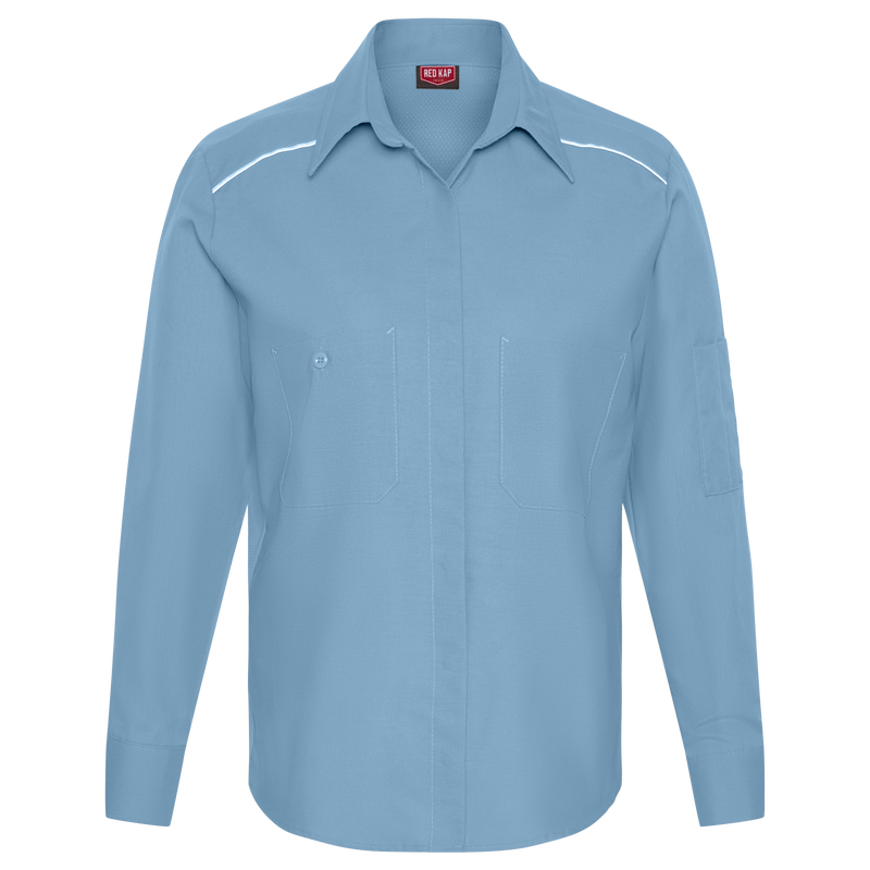 Women's Long Sleeve Pro Airflow Work Shirt image number 1