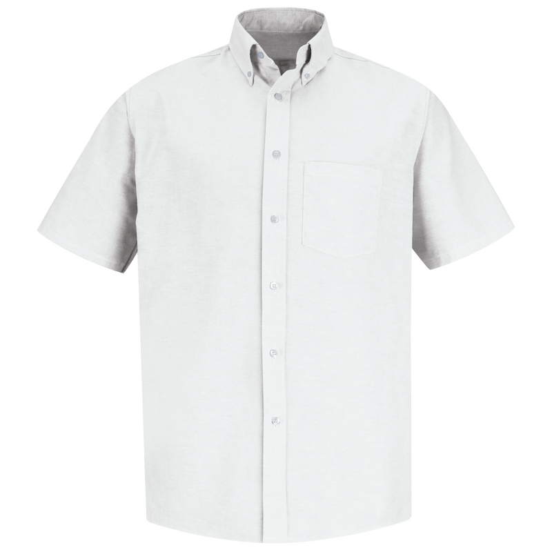 Men's Short Sleeve Executive Oxford Dress Shirt image number 1