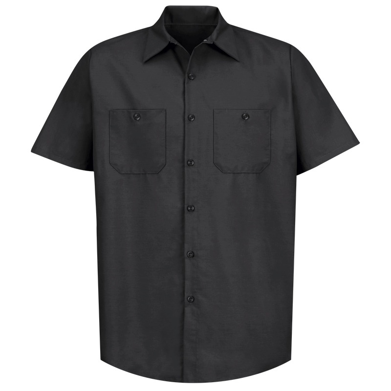 Men's Short Sleeve Industrial Work Shirt image number 5