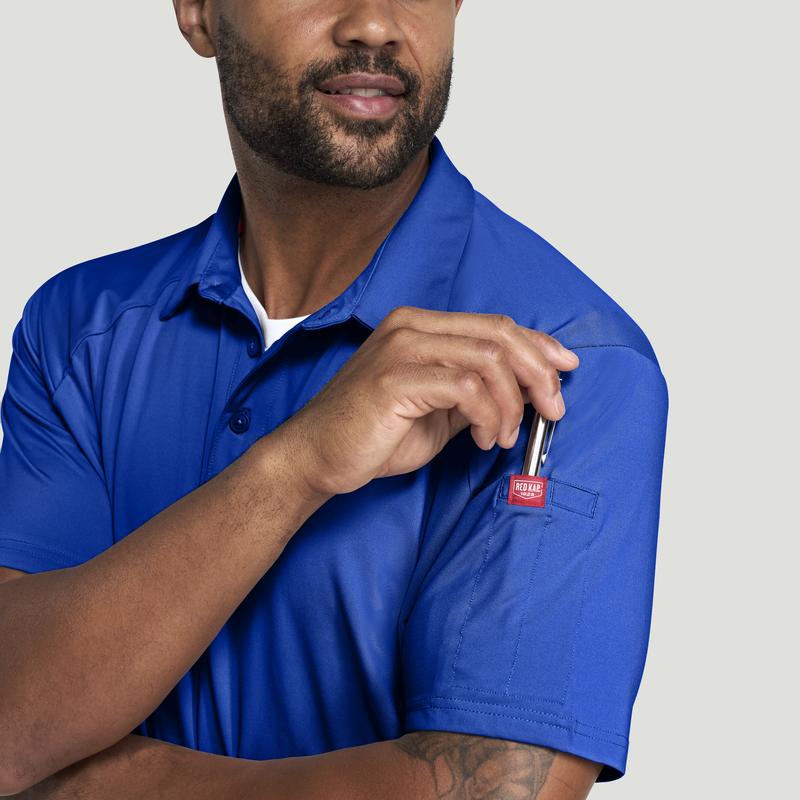 Men's Cooling Stretch Jersey Polo image number 9