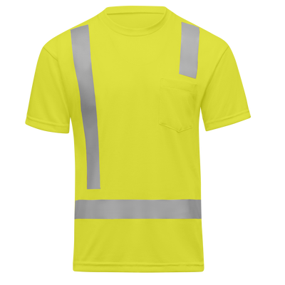 Hi-Visibility Short Sleeve Pocket T-Shirt - Type R Class 2