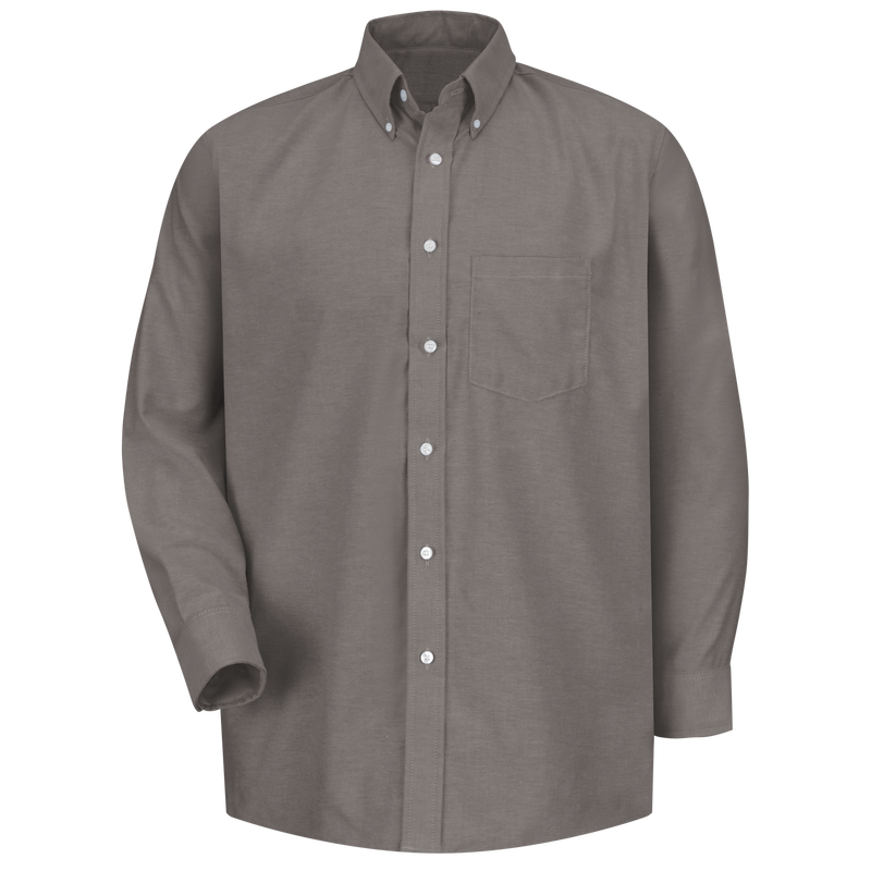 Men's Long Sleeve Executive Oxford Dress Shirt image number 1