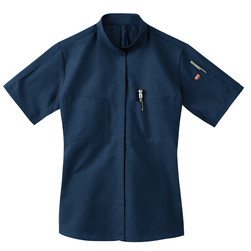 Women's Short Sleeve Performance Pro+ Work Shirt with OilBlok + MIMIX&reg; image number 5