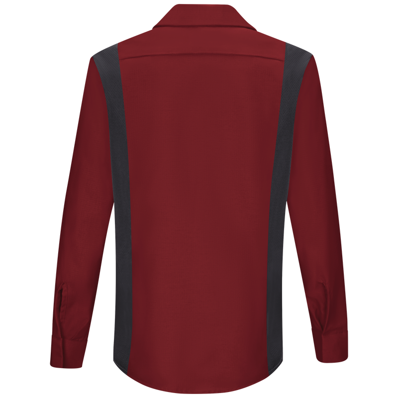 Women's Long Sleeve Performance Plus Shop Shirt with OilBlok Technology image number 2