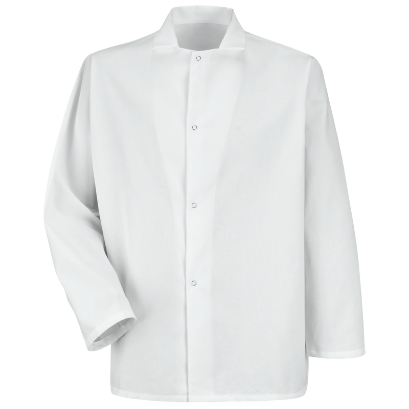 Gripper-Front Short Butcher Coat image number 1