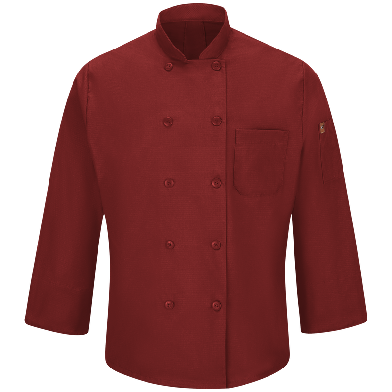 Men's Chef Coat with OilBlok + MIMIX&reg; image number 2
