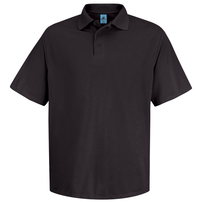 Men's Short Sleeve Spun Polyester Pocketless Polo image number 1