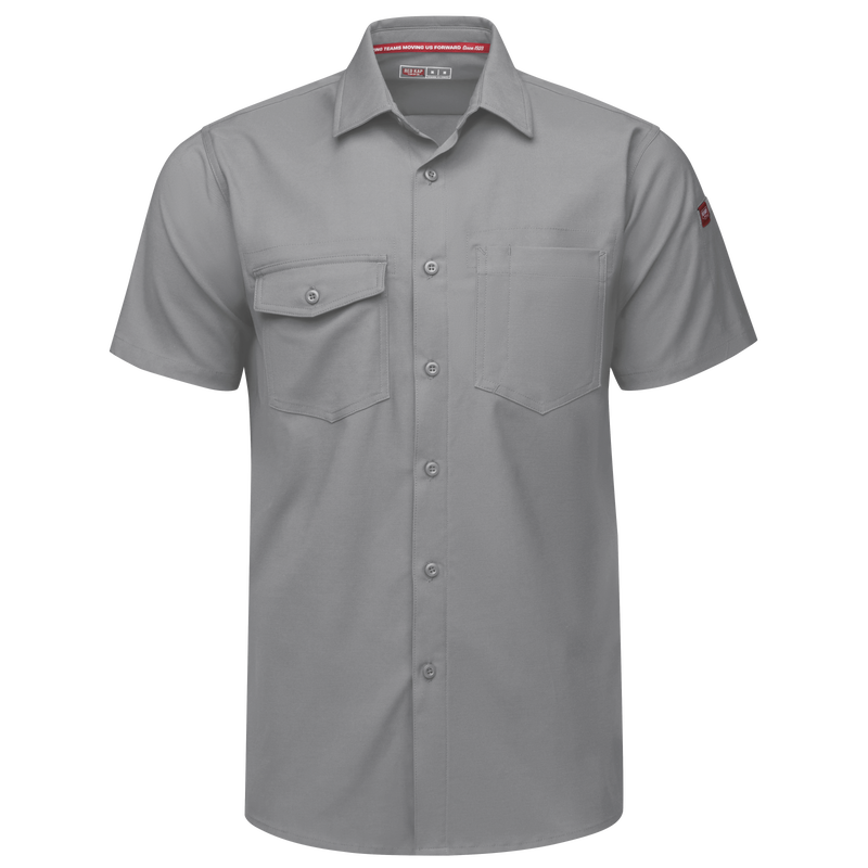 Men's Cooling Short Sleeve Work Shirt image number 9