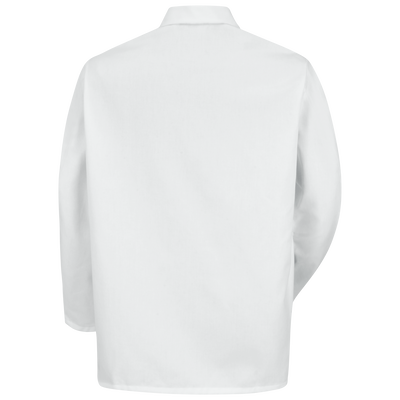 Gripper-Front Short Butcher Coat
