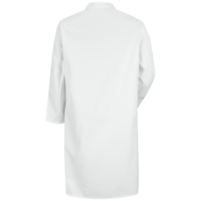 Gripper-Front Butcher Frock with Interior Pocket image number 2