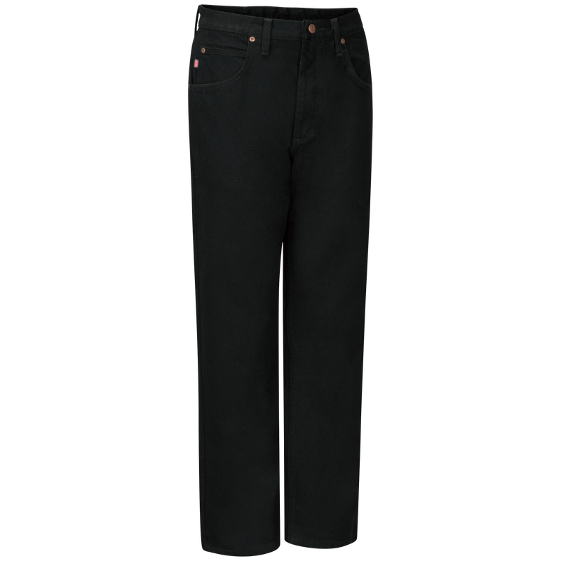 Men's Relaxed Fit Black Jean image number 3