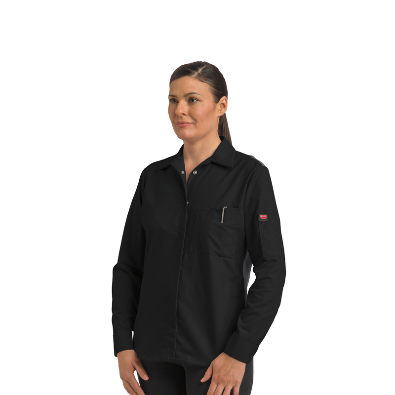 Women's Long Sleeve Performance Plus Shop Shirt with OilBlok Technology image number 3