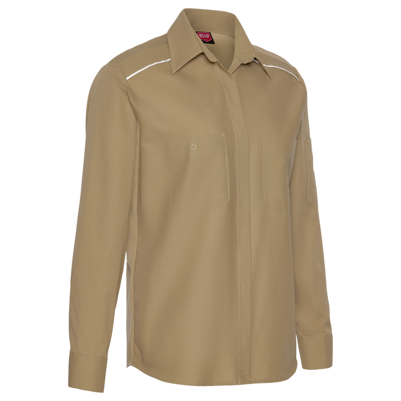 Women's Long Sleeve Pro Airflow Work Shirt image number 3