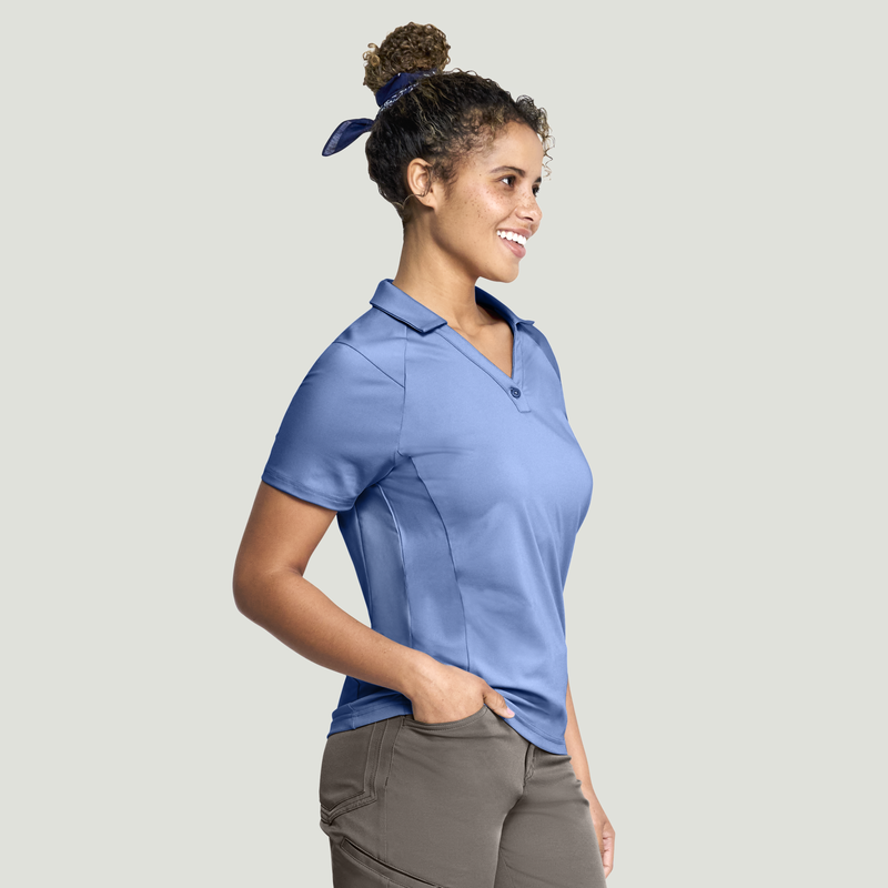 Women's Cooling Stretch Jersey Polo image number 4