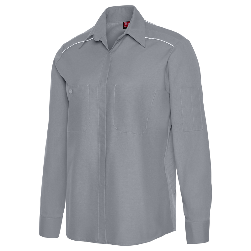 Women's Long Sleeve Pro Airflow Work Shirt image number 4