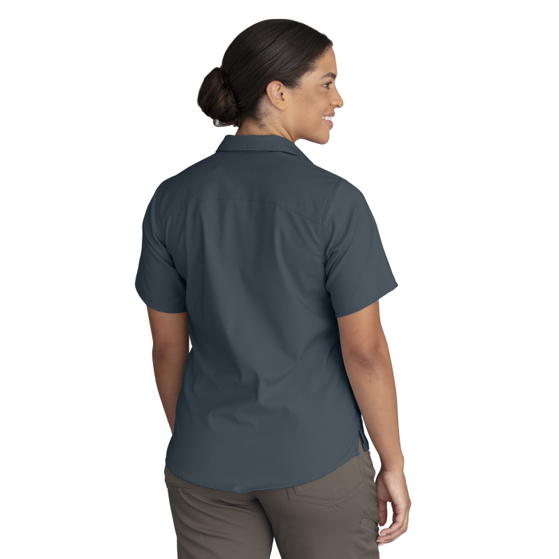 Women's Cooling Short Sleeve Work Shirt image number 6