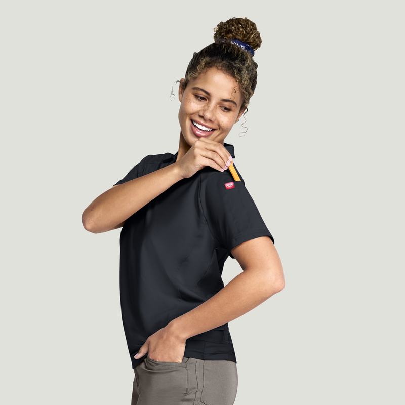 Women's Cooling Stretch Jersey Polo image number 3