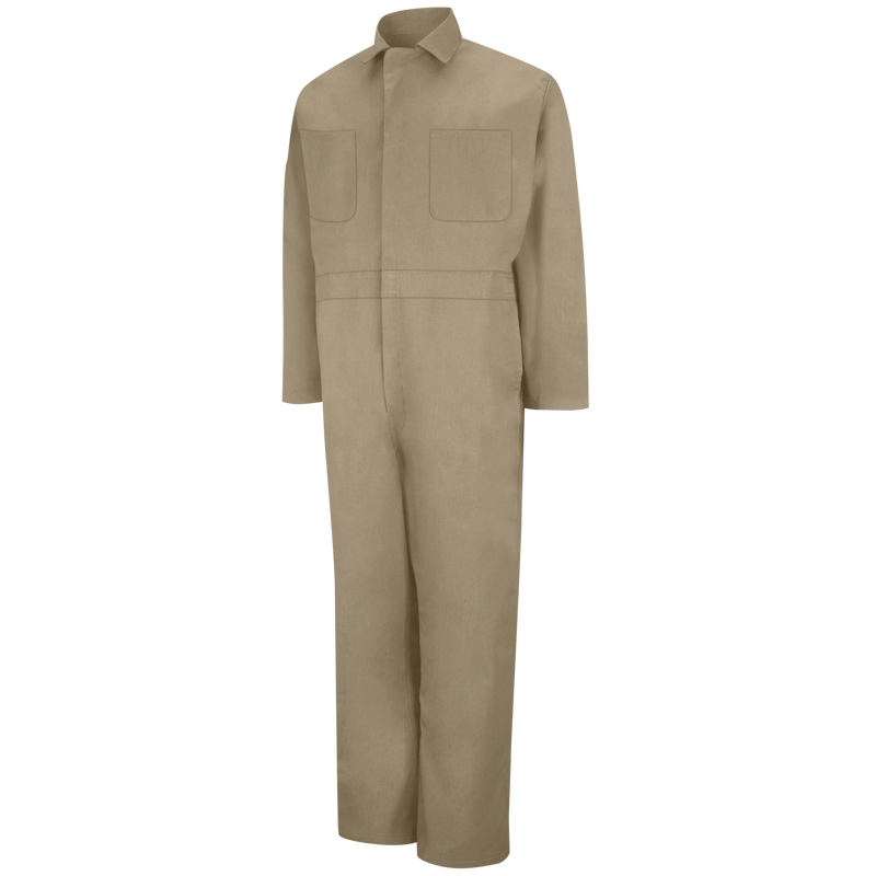 Twill Action Back Coverall with Chest Pockets image number 1